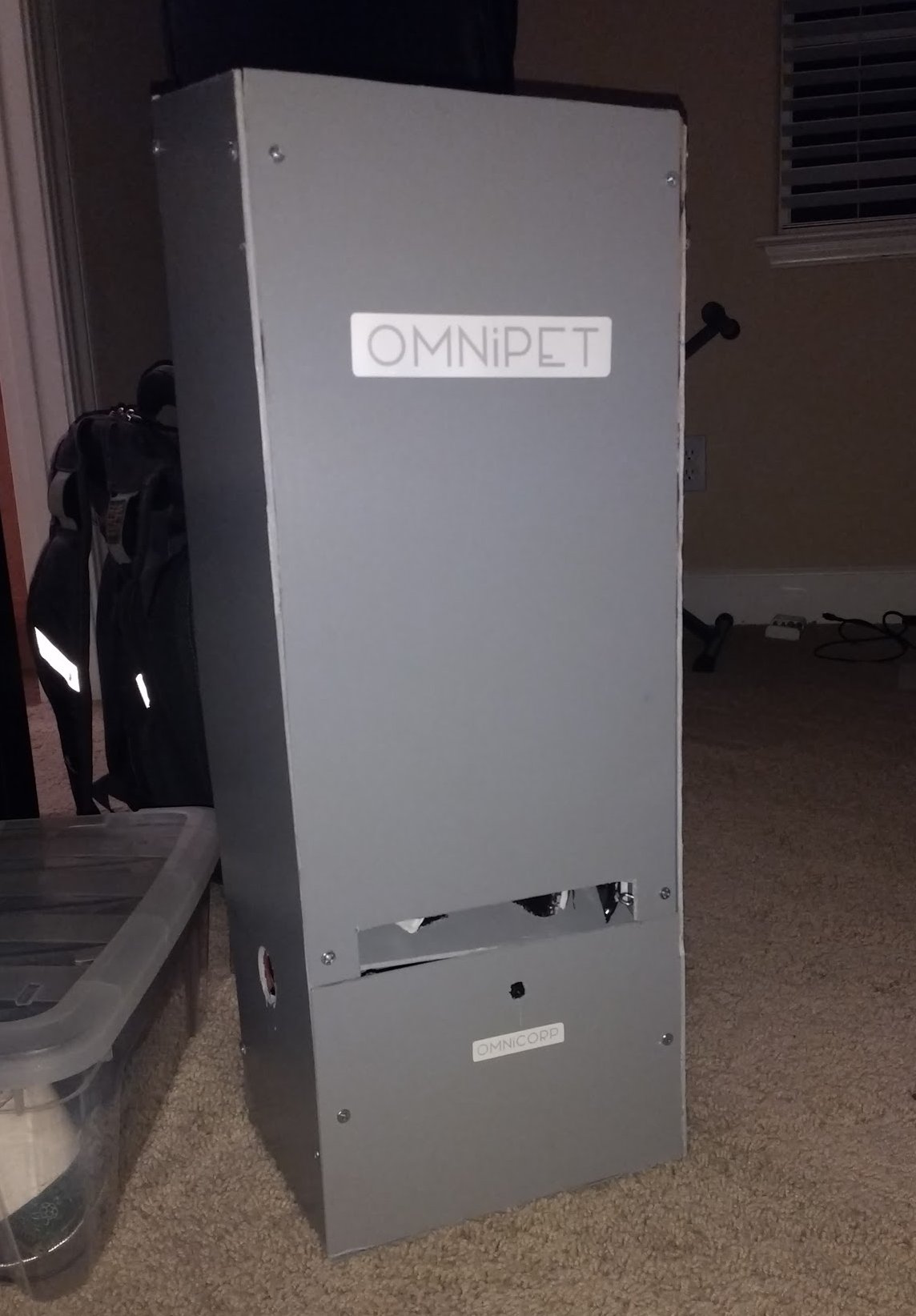 Completed machine